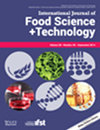 INTERNATIONAL JOURNAL OF FOOD SCIENCE AND TECHNOLOGY杂志封面